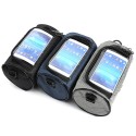 Motorcycle Bicycle Waterproof Touchscreen Front Phone Bag Luggage Tube Panniers