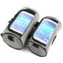 Motorcycle Bicycle Waterproof Touchscreen Front Phone Bag Luggage Tube Panniers