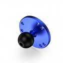 2.3inch Round Base AMPs Hole Pattern 1inch Ball RAM-B-202U for Motorcycle GPS Navigation DIY