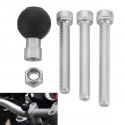 RAM-B-367U Motorcycle Handlebar Clamp Base With 1inch Ball & M8 Screws Kit Sets