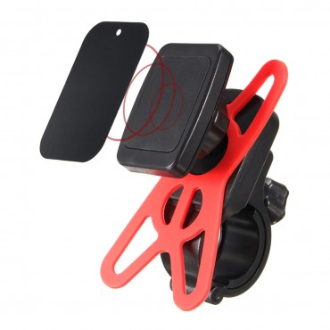 Universal Magnetic Motorcycle Bicycle Bike Handlebar PhonE Mount Holder Stand