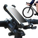 Universal Motorcycle Bicycle Handlebar Phone Holder Adjustable Soft Protective Bracket