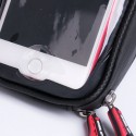 6inch Front Fingerprint Unlock Handlebar Bag Waterproof Touch Sceen Phone Holder Bags