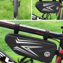 Waterproof Mountain Bike Bicycle Bag Frame Front Tube Bags Storage Pack Pouch