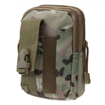 Waterproof Nylon Military Tactical Molle Waist Pack Utility Pouch Emergency Pocket Bag