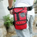 Waterproof Nylon Motorcycle Drop Leg Bag Men Tactical Outdoor Waist Fanny Pack