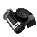 12V 139dB Air Loud Horn Electric Pump Compact Dual Tone For Car Motorcycle