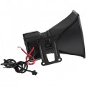 12V Loud Horn Siren 5 Sounds Tone PA System 60W for Car Auto Van Truck