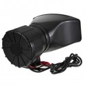 12V Loud Horn Siren 5 Sounds Tone PA System 60W for Car Auto Van Truck