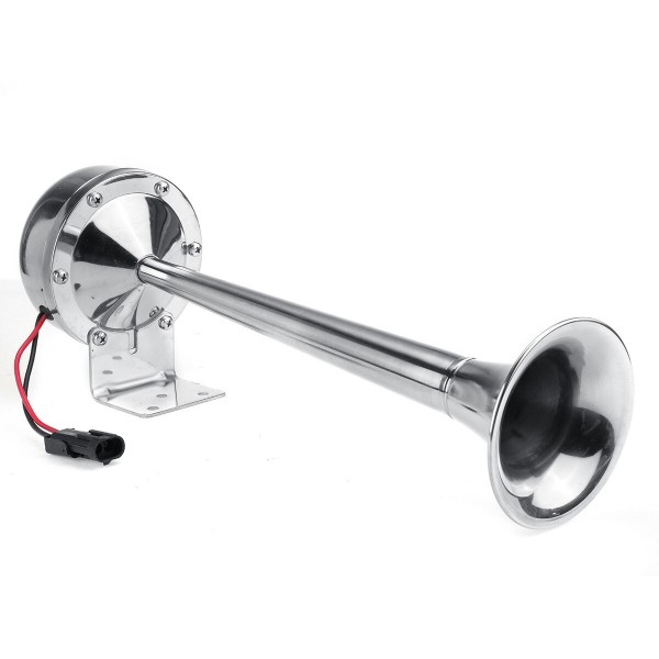 12V/24V Super Loud 200db Trumpet Air Horn for Car Truck Van Lorry Boat Metal