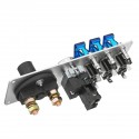 12V Auto LED Toggle Ignition Switch Panel Racing Vehicle Engine Start Push Set
