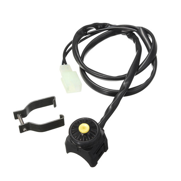 22mm Ignition Red Black Dot Switch For Motorcycle ATV SUV