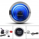 Car Auto Engine Start Push Button Switch Ignition Starter Universal Kit Blue LED