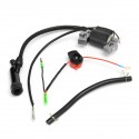 Recoil Carburetors Ignition Coil Spark Plug Air Filter Gas For Honda GX160 GX200
