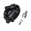 Spark Plug Ignition Coil Kits Fit For Apache RLX 50cc 100cc 2 Stroke Quad Bike