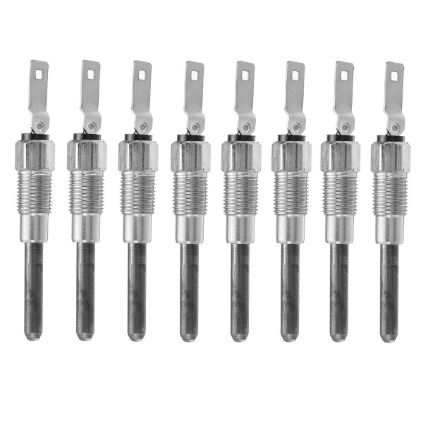 8Pcs 6.5L 6.2L Diesel Fast Start Dual Coil Glowplugs GMC Hummer Chevy Glow Plugs