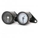 12000RPM LED Tachometer Speedometer Gauge With Bracket 10mm Mounting