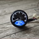 12V 12000RPM Waterproof LCD Digital Motorcycle Speedometer Odometer Tachometer MPH/KMH Universal