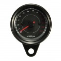 12V 13000RPM Motorcycle Red+Blue LED Tachometer Speedometer Gauge Universal