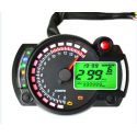 12V 15000RPM Motorcycle Speedometer Odometer Adjustable Waterproof LCD Digital