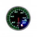 12V 2inch 52mm 1/8 NPT Oil Press Pressure Gauge Meter LED 10 Colors & Sensor