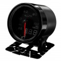 12V 2 Inch 52mm Oil Pressure Gauge Meter With Sensor 7 Color LED Tinted Face Universal