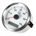 12V 24V 85mm 0-6000 RPM Boat Meter Tachometer Hourmeter