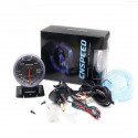 12V 2.5inch 60MM Car Auto Racing LED Boost Gauge Vacuum Pressure Bar Meter