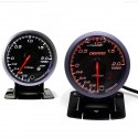 12V 2.5inch 60MM Car Auto Racing LED Boost Gauge Vacuum Pressure Bar Meter