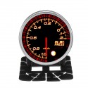 12V 2inch 52mm 10 Color LED Mechanical Pressure Vacuum Intake Boost Gauge Meter