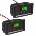 12V-60V Waterproof LED Digital Voltmeter Voltage Meter Battery Gauge For Car Marine Motorcycle