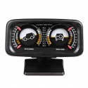 12V Car Two-barreled Backlight Inclinometer Compass Balance Level Slope Meter