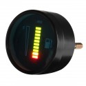 12V LED Fuel Level Meter Gauge Aluminum Alloy For Motorcycle Car Automobile