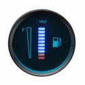 12V LED Fuel Level Meter Gauge Aluminum Alloy For Motorcycle Car Automobile