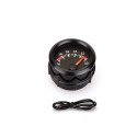 12V Voltmeter Voltage Gauge Vehicle Meter Black Shell 2 Inch 52mm