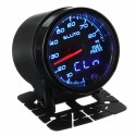 2inch 52mm 0-80PSI 10 Color LED Digital Car Oil Pressure Gauge Meter With Sensor