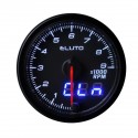 2 Inch 52mm Auto Tach Tachometer RPM Gauge Meter 10 Color LED Tinted Face Universal