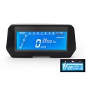 2/4 Cylinders Meter Motorcycle LCD Digital Speedometer Odometer Backlight Sensor