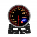 2inch 52mm -30~30 PSI Boost Pressure Gauge Kit Meter 10 Color LED