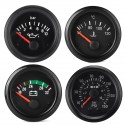 2inch 52mm Gauge Water Temperature/Oil Pressure/Battery Voltage/Barometer W/ Sender For Boat Car Truck