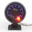 3.75inch 95mm LED Tachometer Tacho Gauge Meter 0-8000 RPM 7 Color Shift Light