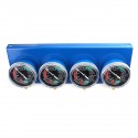 4x Motorcycle Carburetor Carb Fuel Vacuum 2/4 Cylinder Gauge Balancer Synchronizer Diagnostic Tool