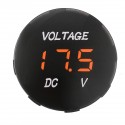 5V-48V Voltage Meter LED Digital Voltmeter Battery Gauge For Car Motorcycle