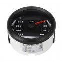 85mm 200MPH Speedometer Waterproof Gauge Digital Stainless Car Truck Black