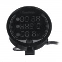 9V-24V 5-in-1 LED Night Vision USB Charger Voltage Meter Timer Temperature Display Table For Motorcycle ATV UTV Automobile