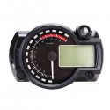 Adjustable Motorcycle Digital Speedometer LCD Digital Odometer