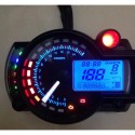 Adjustable Motorcycle Digital Speedometer LCD Digital Odometer