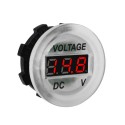 DC 12V 24V Car Battery Voltmeter LED Digital Display Volt Meter Tester Modified Motorcycle Car Boat Accessories