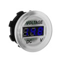 DC 12V 24V Car Battery Voltmeter LED Digital Display Volt Meter Tester Modified Motorcycle Car Boat Accessories