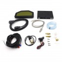 DO908 Bar/PSI KMH/MPH Dash Race Display Wire Harness Set Dashboard LCD Screen Gauge Waterproof Full Sensor Kit Dashboard